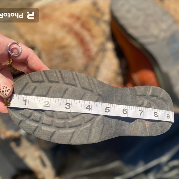 Little Kids John Deere Man Made Upper Leather Work Boots | Size 2M - Picture 6 of 9